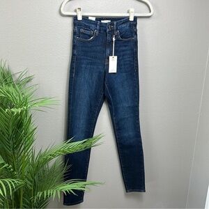 NWT Good American Good Waist Skinny Jeans 24